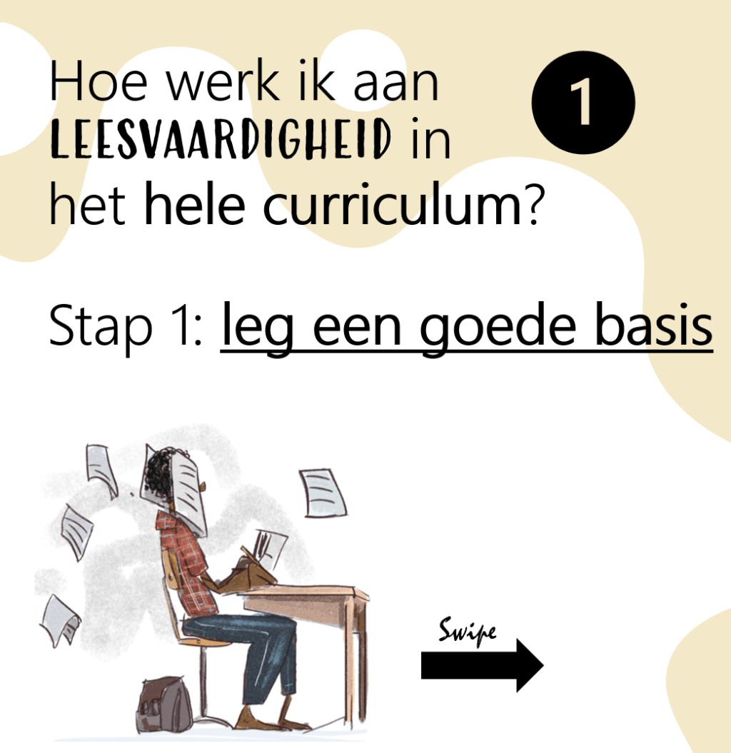 Leesvaardigheid curriculumbreed versterken? Stap 1: Een goede&nbsp;basis
